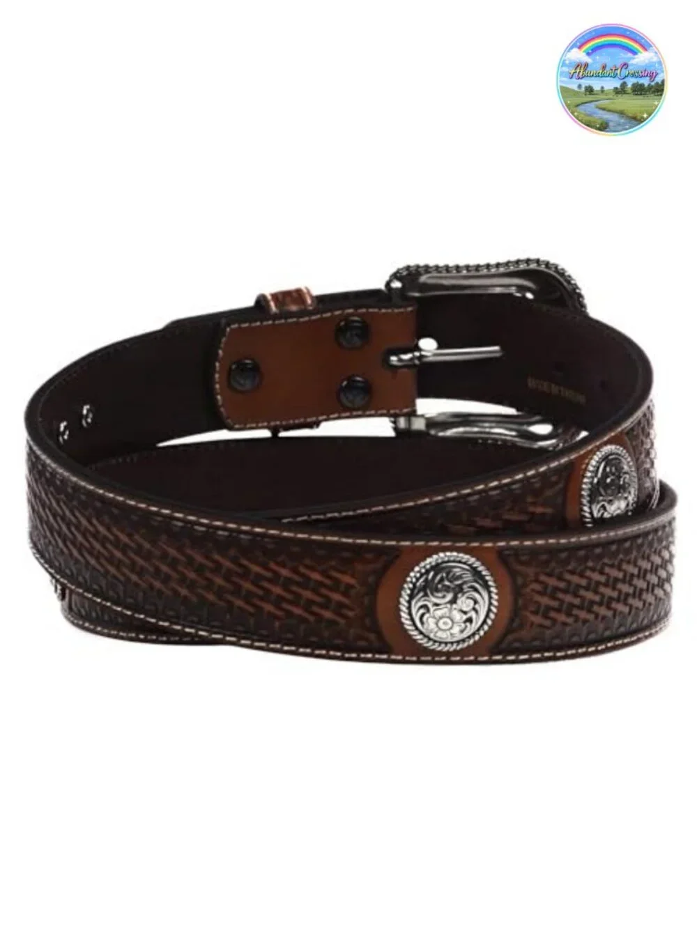 N/A western leather